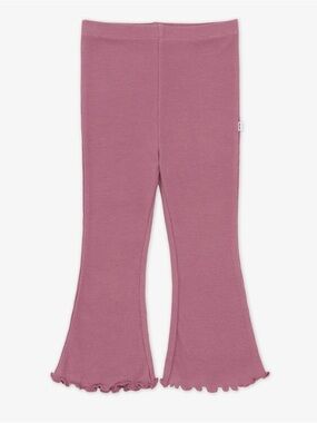 Little Sleepies Dusty Plum Waffle Flare Pant, Size 18-24 Months